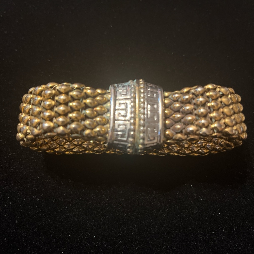 Gold & Silver Color Vintage Rope Bracelet